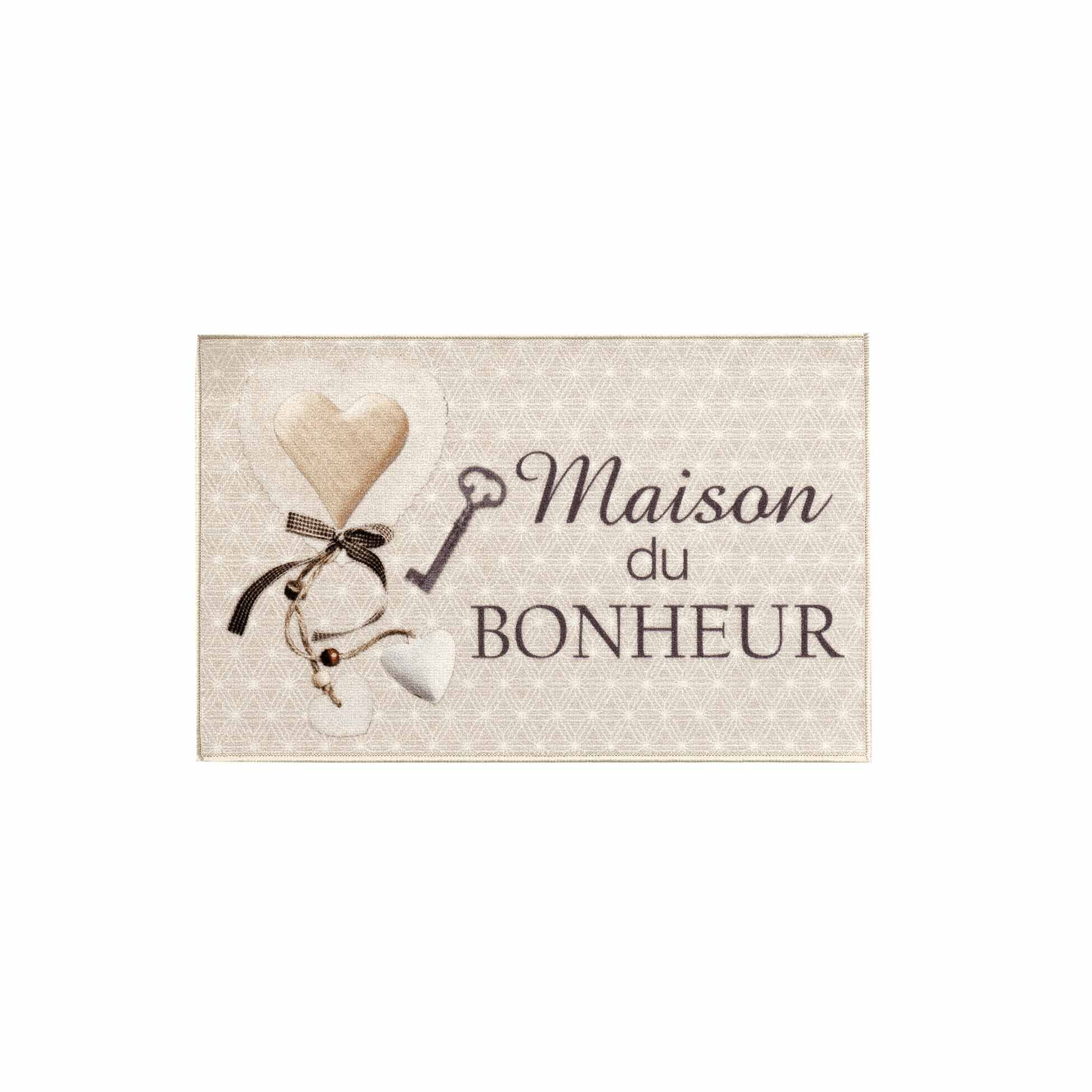 Tapis Multi-usage 50 x 80 cm Maison du bonheur happiness