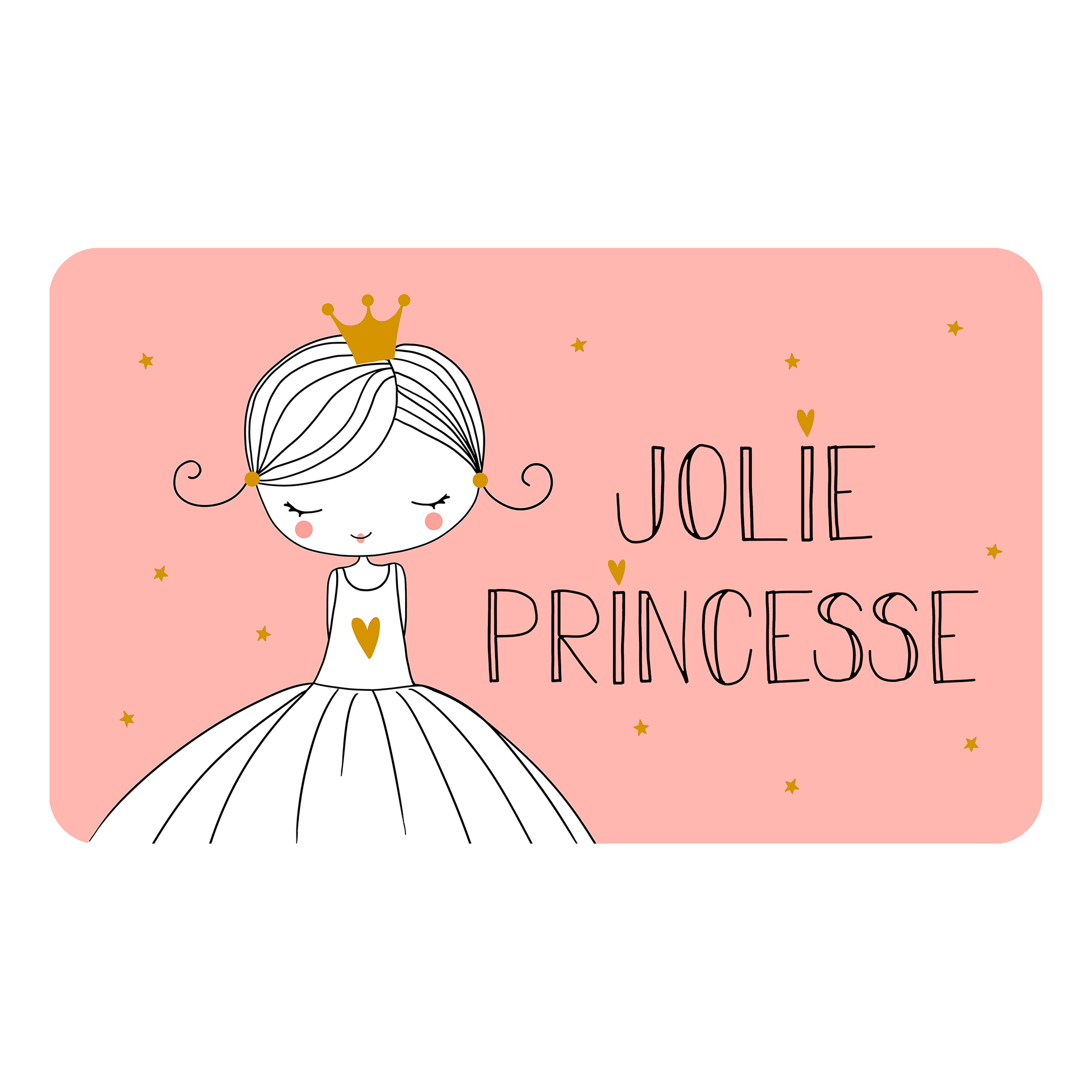 Set de table opaque Jolie princesse