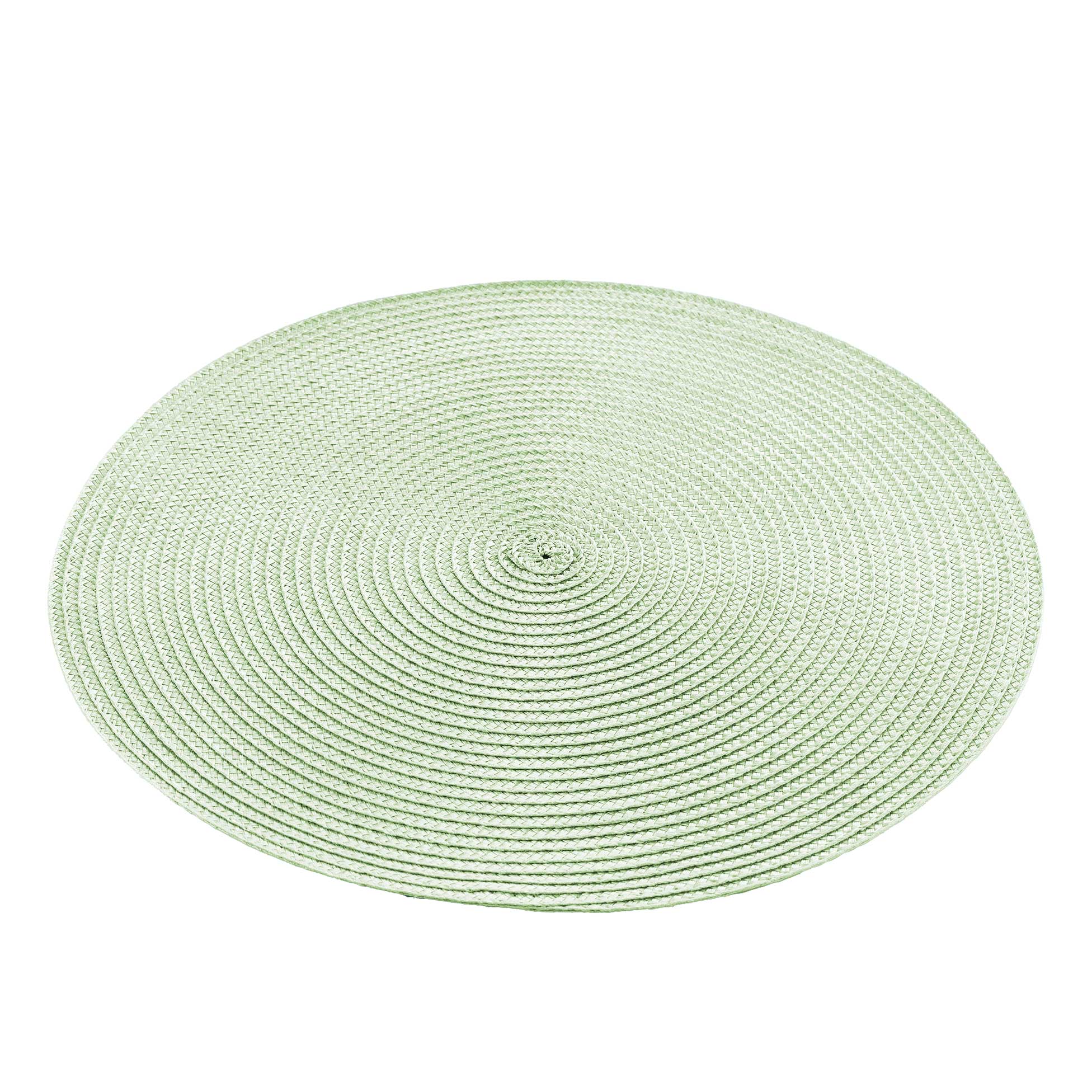 Set de table rond 35 cm zebulon vert clair