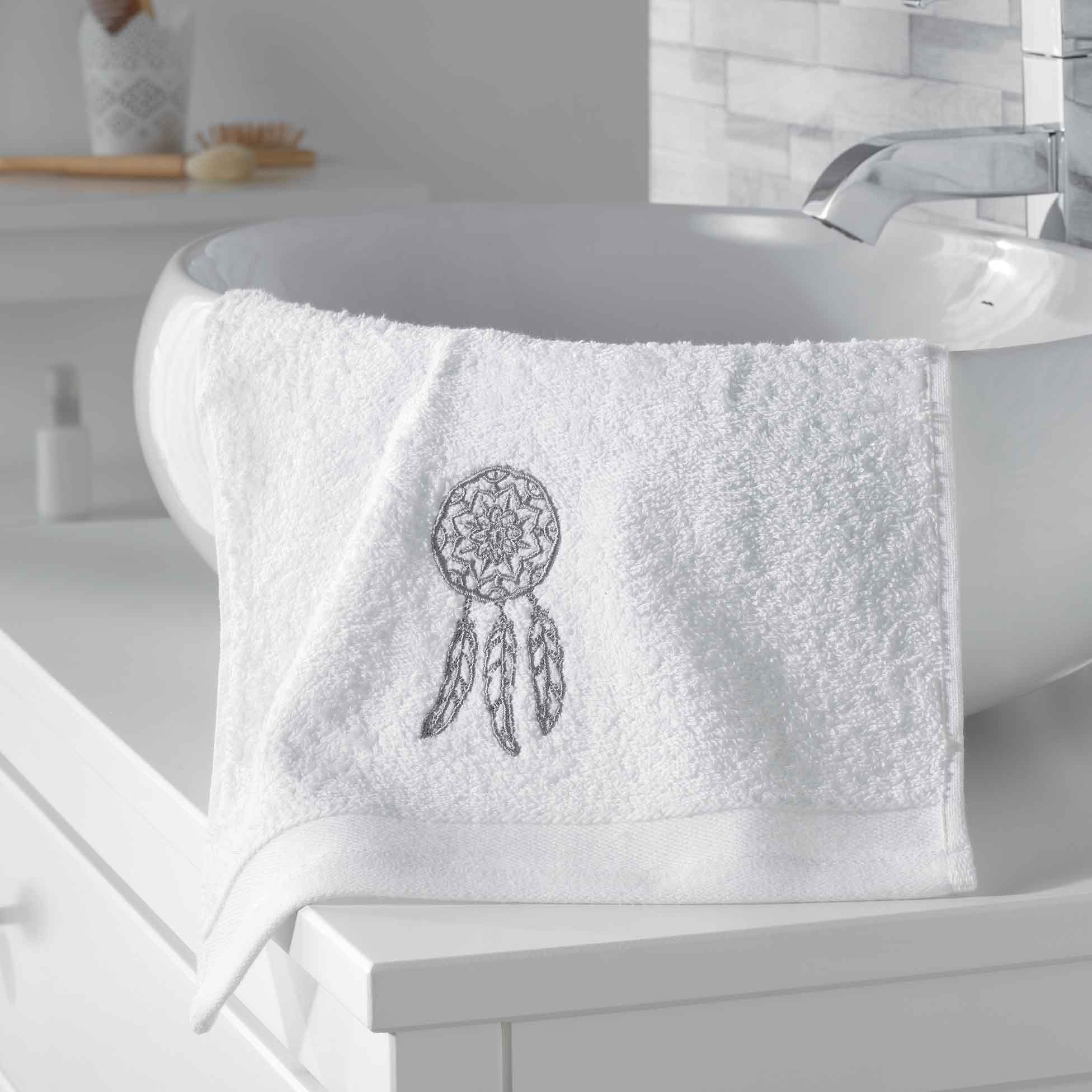 Serviette de toilette ou Drap de douche Collection Attrape Reves