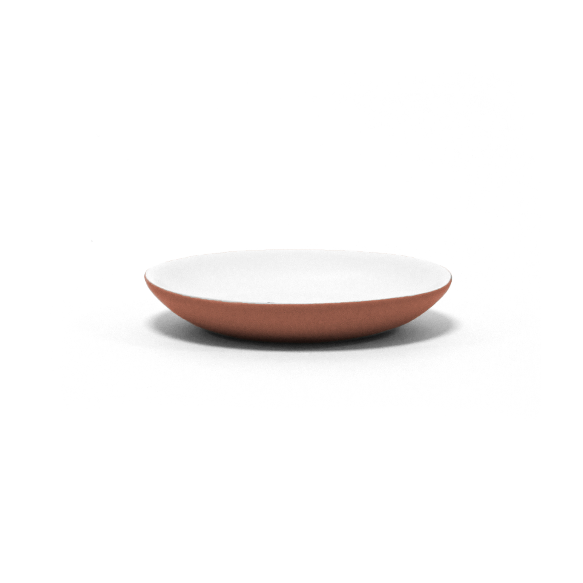 Porte savon en gres 11.5 x 2 cm Mambo terracotta