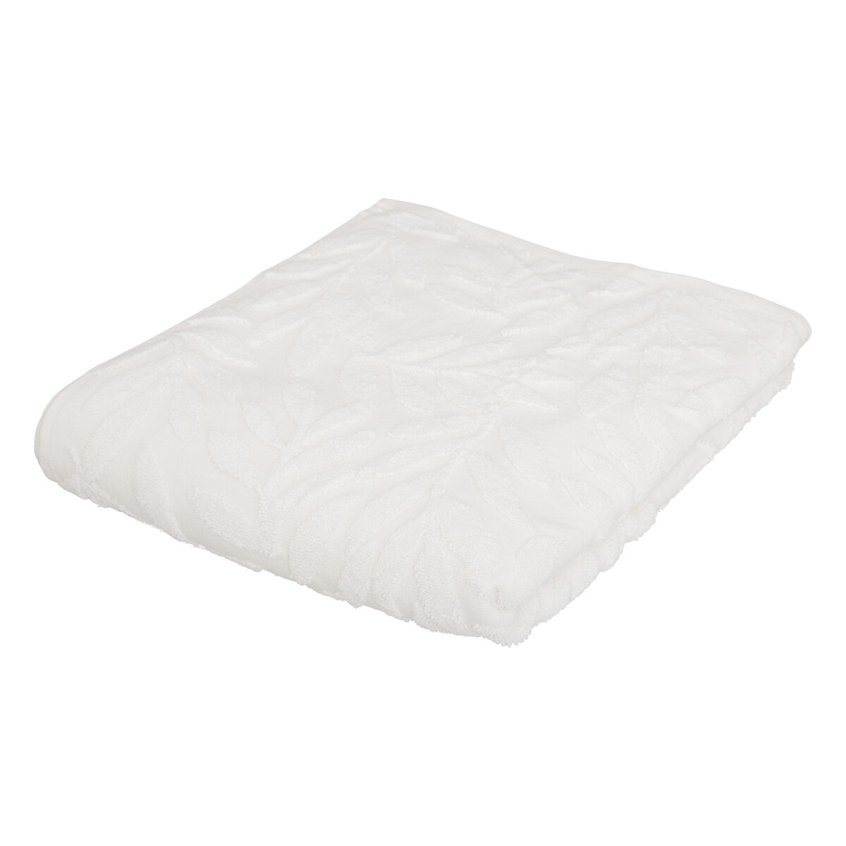 Drap de bain tencel 100 x 150 cm Ciselle blanc