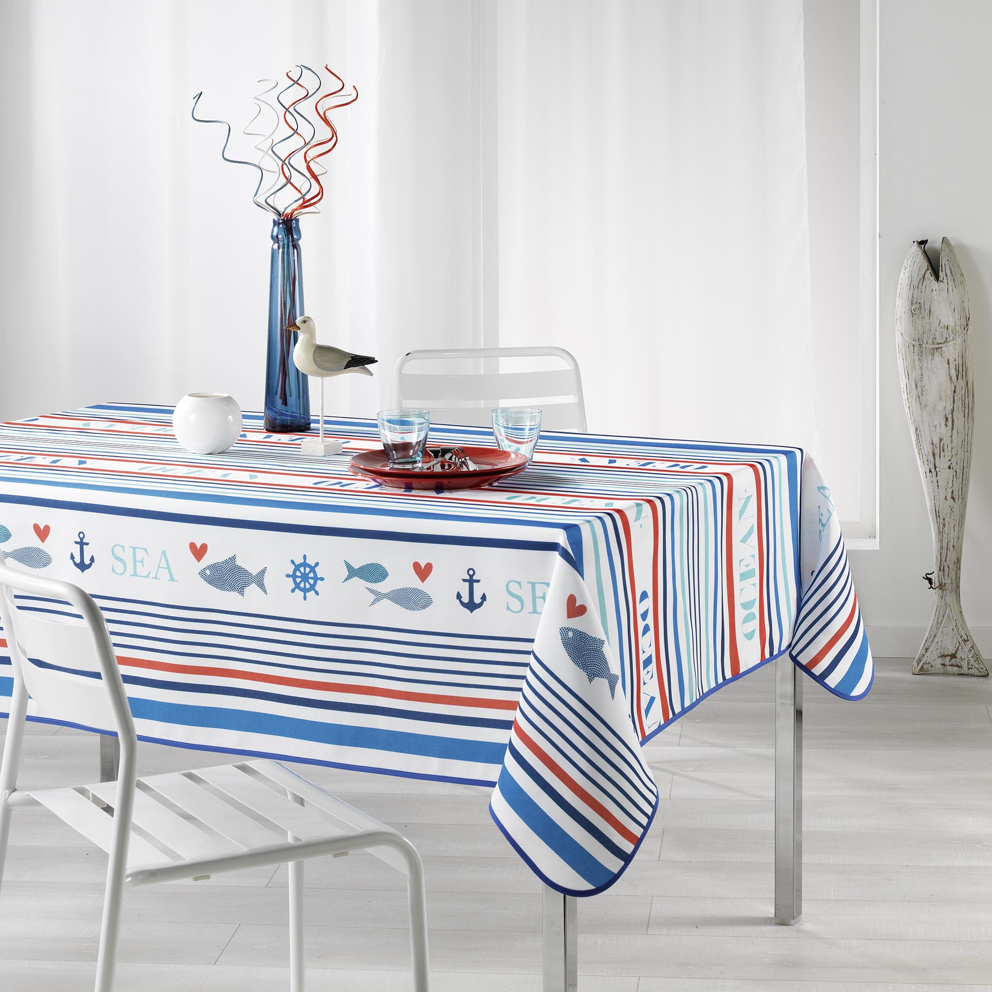 Nappe rectangle Collection Esprit Marin