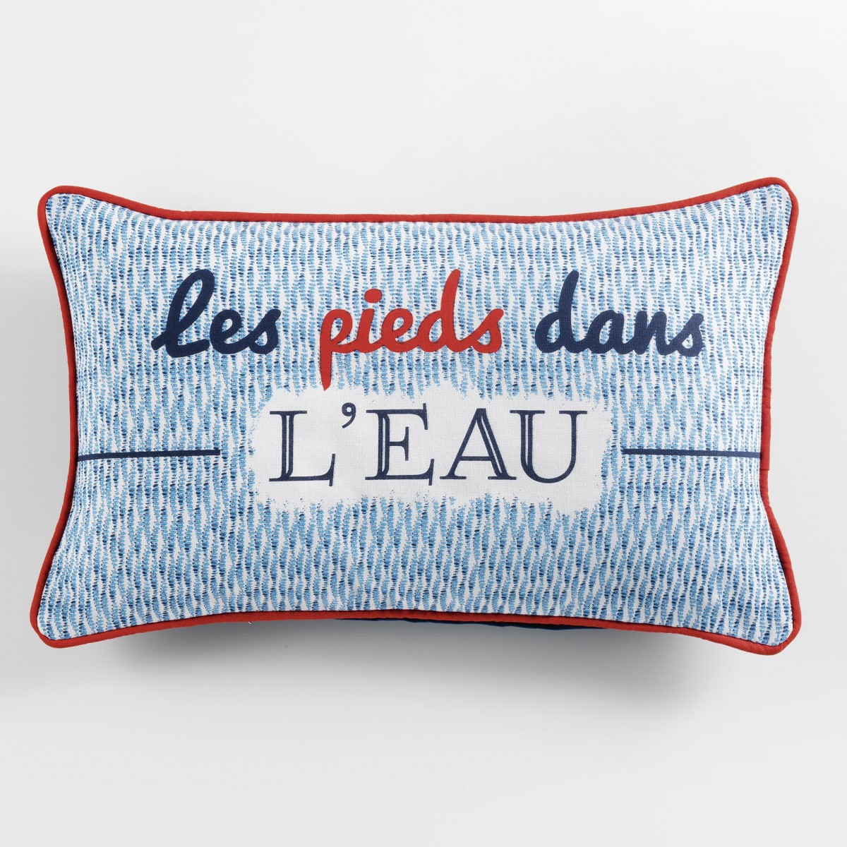 Coussin dehousable Modele Les Pieds dans l'eau