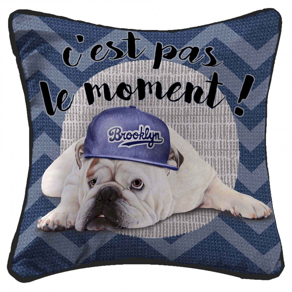 Housse de coussin Modele Doggy Cool