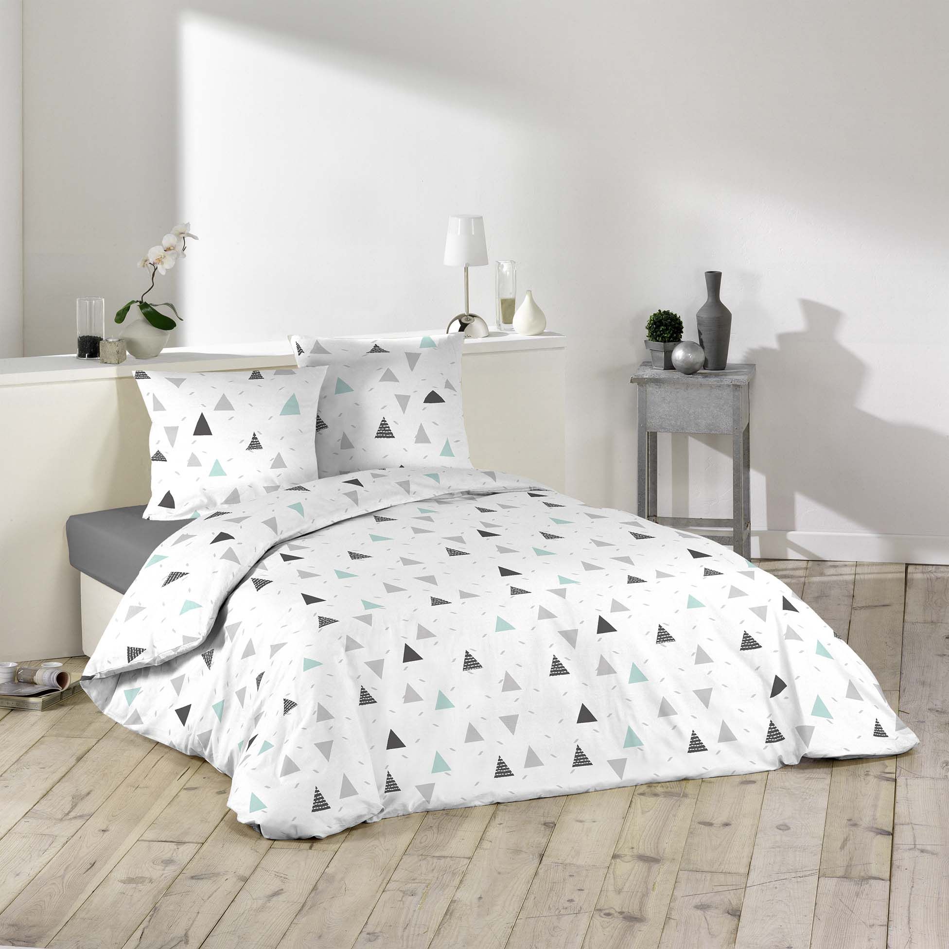 Parure Housse de couette Microfibre imprime Collection Madison