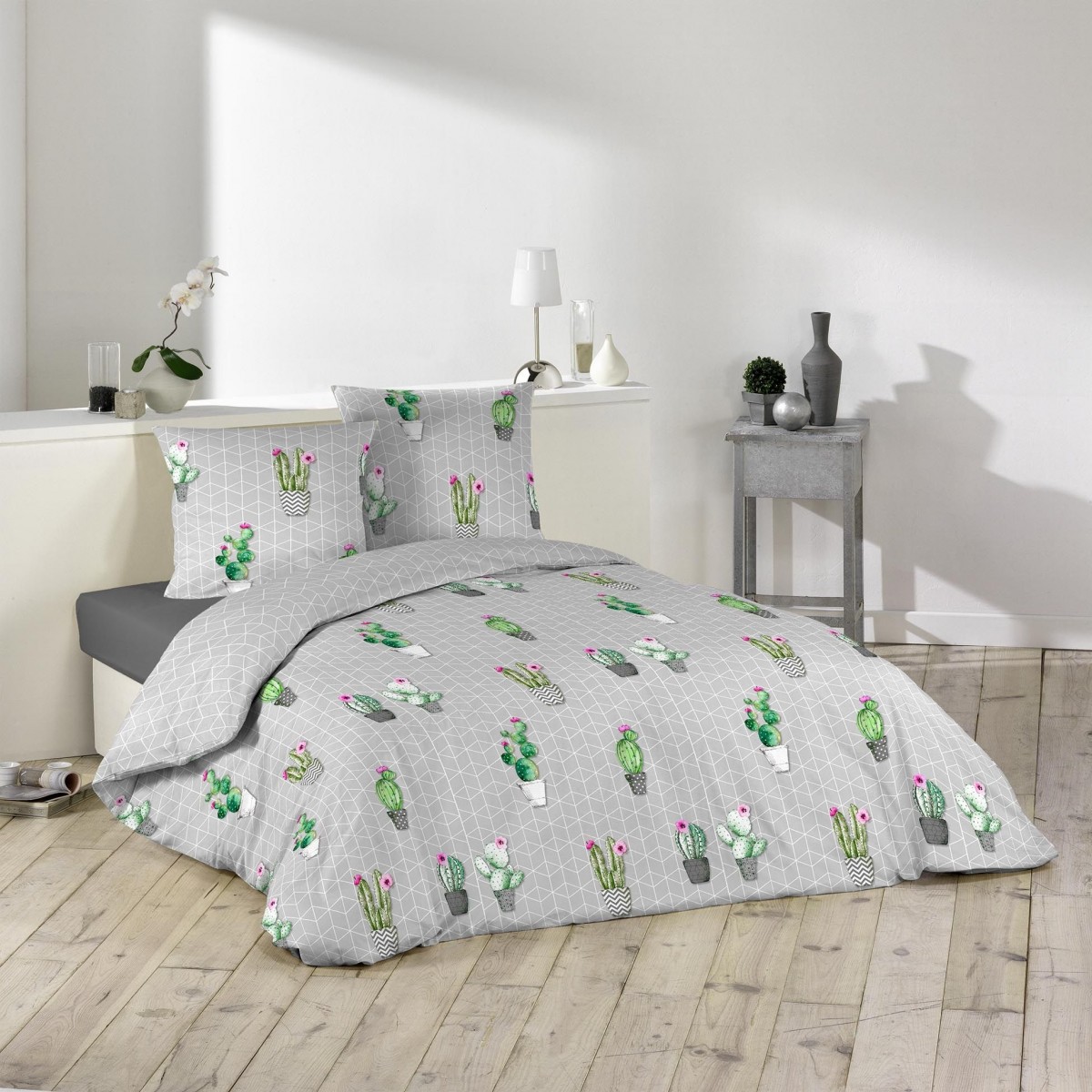 Parure Housse de couette Collection Cactus