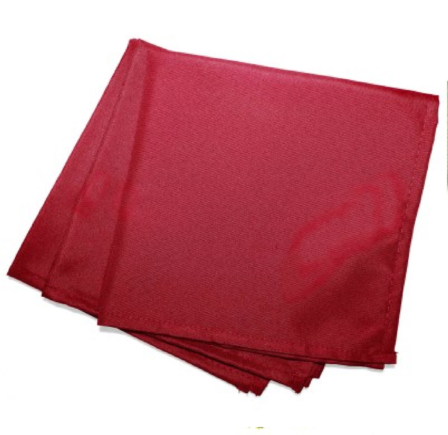 3 Serviettes de table Rouge 40 x 40 cm