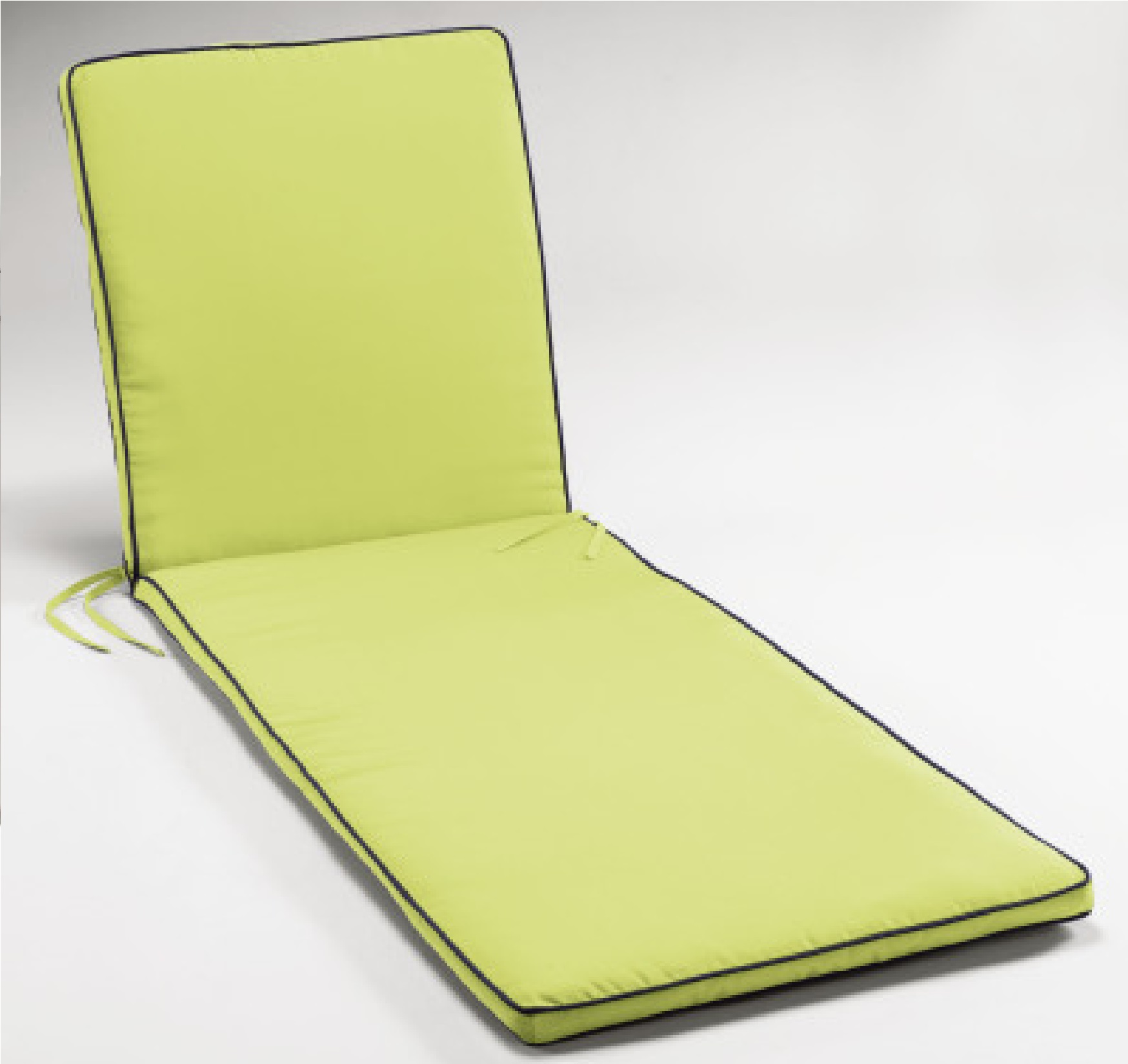 Matelas Bain de soleil bicolore Collection Garden coloris au choix