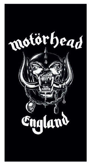 MOTORHEAD Serviette de bain Logo 150 x 75 cm