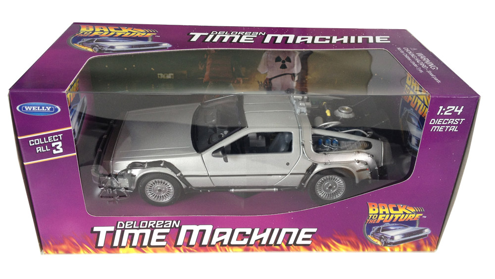 RETOUR VERS LE FUTUR DeLorean LK Coupe 1981 1/24 mtal