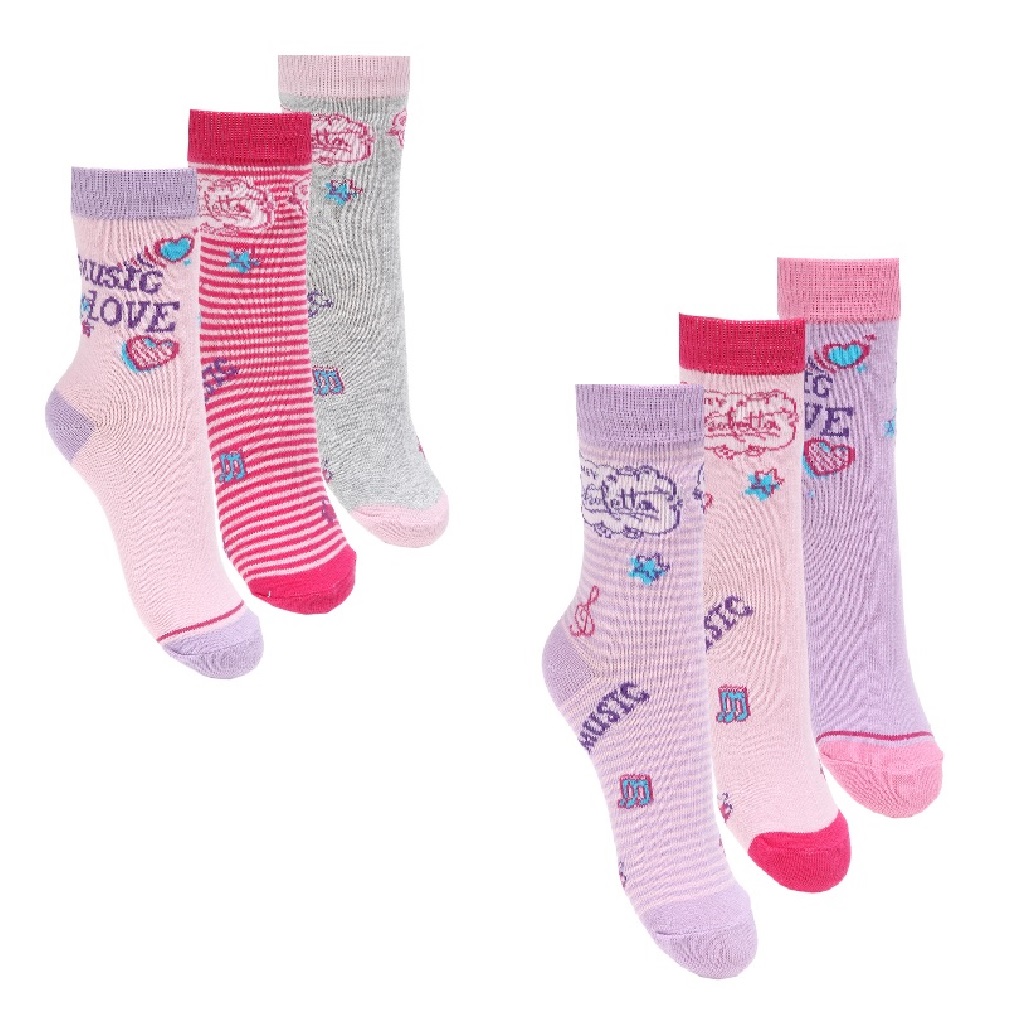 VIOLETTA 4 paires de chaussettes