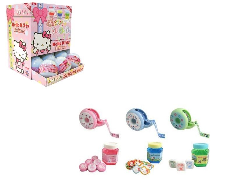 HELLO KITTY Gacha box stickers cadeaux surprise