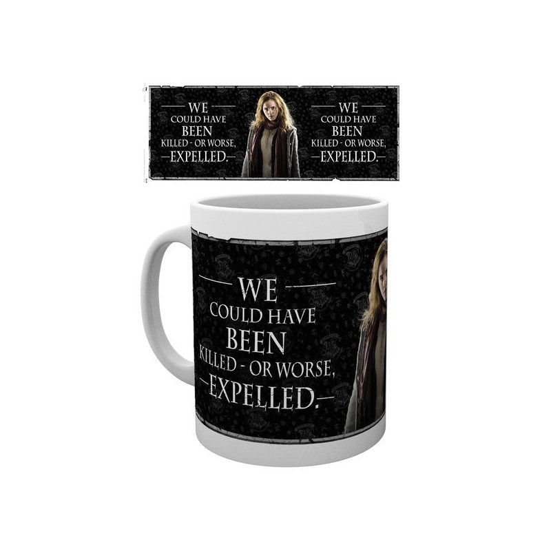 Harry Potter mug Hermione Quote