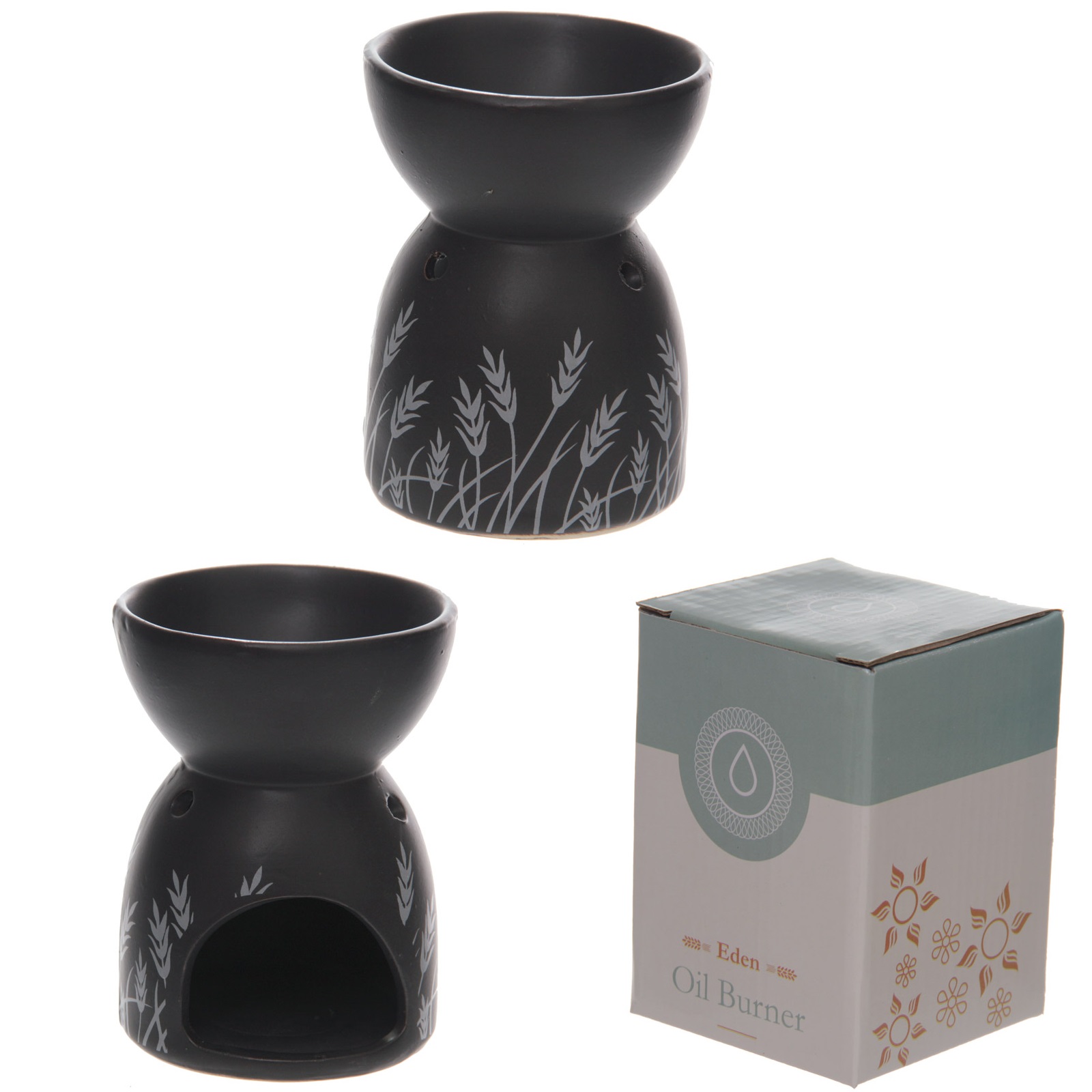 Brle Parfum cramique Fleuri noir