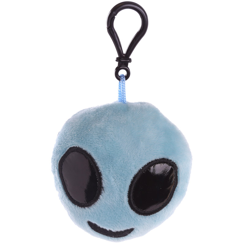 Porte-cls peluche sonore Emoji Alien