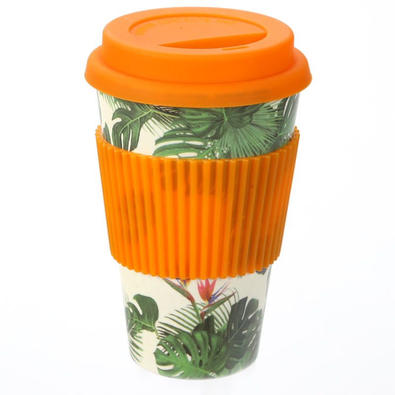 Mug de Voyage Ecologique en Bambou Tropical Paradise