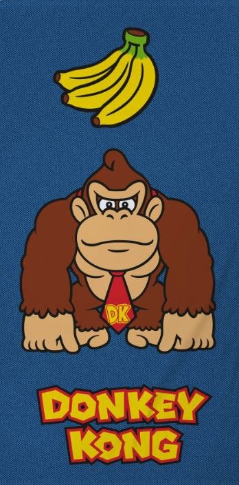 Nintendo Serviette de bain Donkey Kong