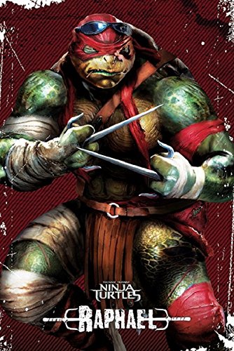 LES TORTUES NINJA Poster Raphael Pose 61 x 91 cm