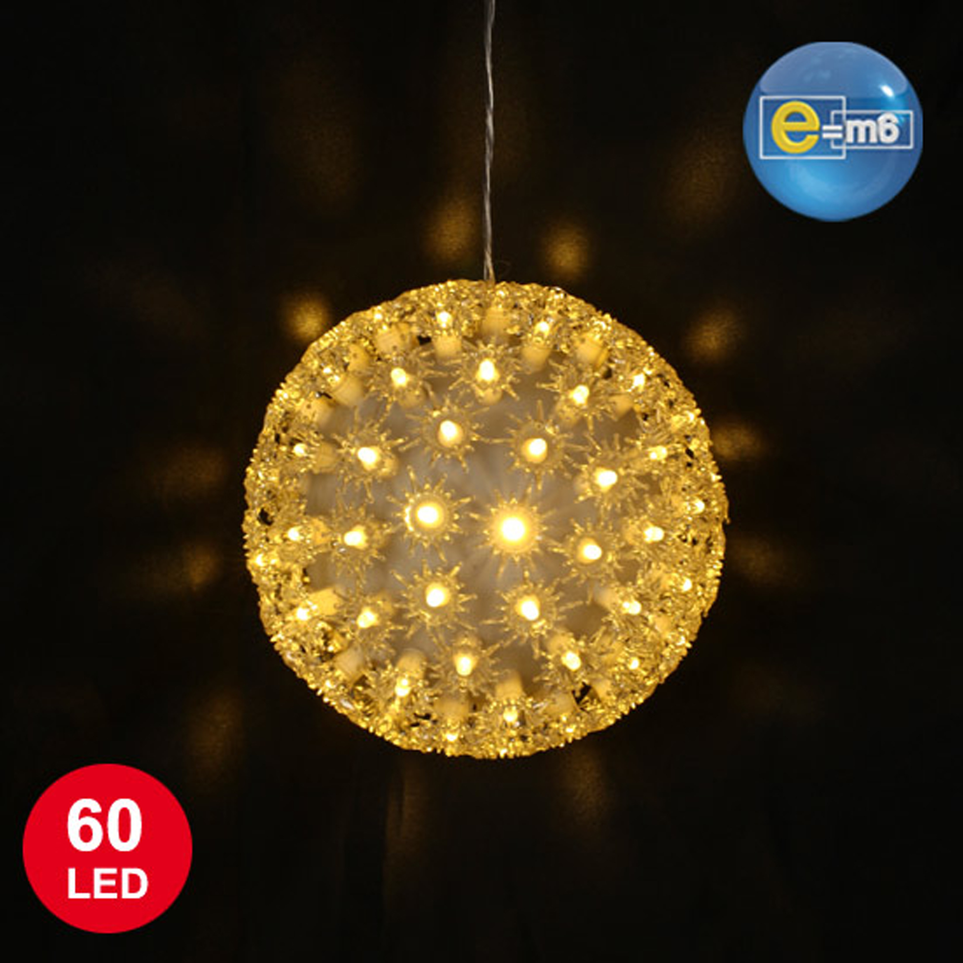 Boule lumineuse 50 led