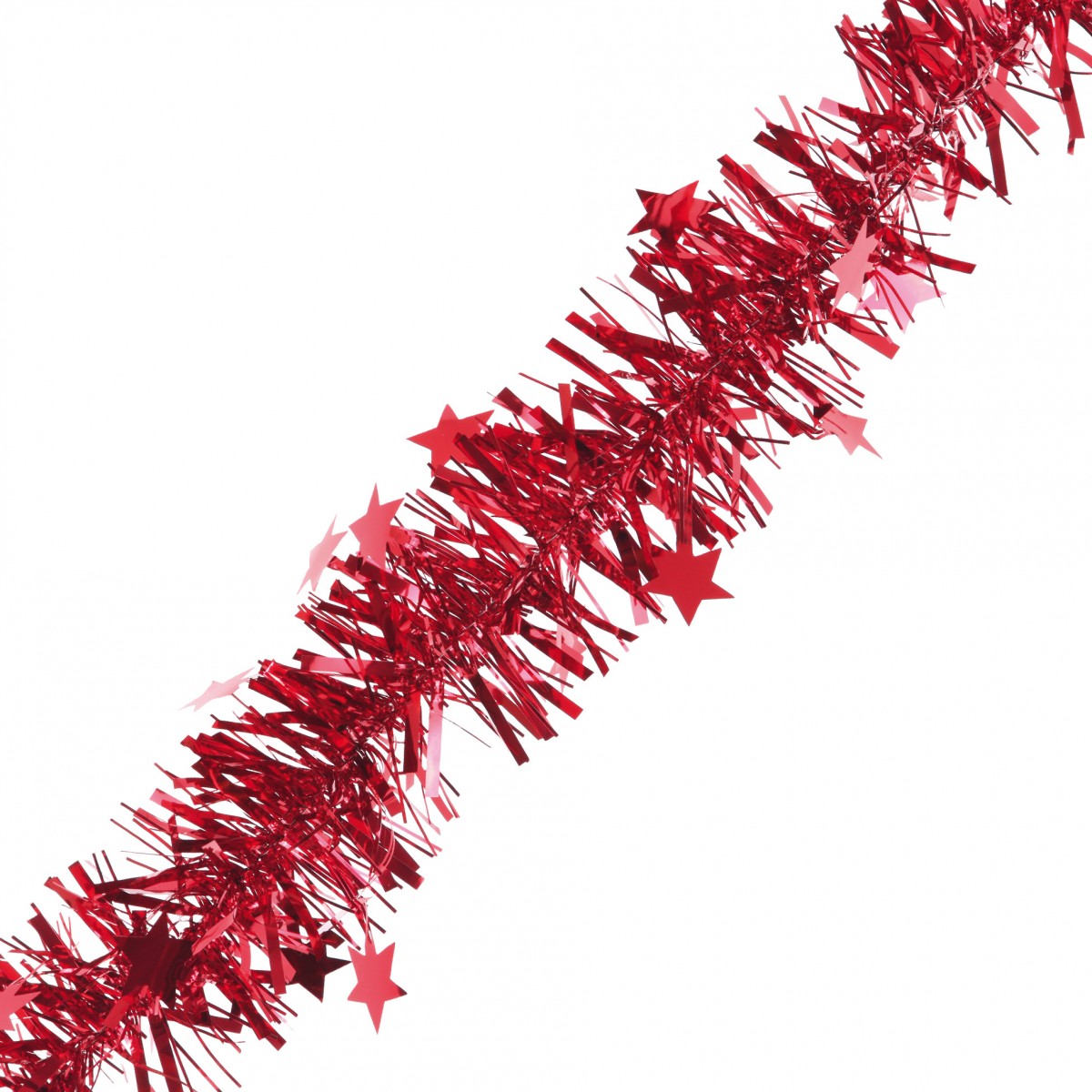 Guirlande Etoile 2m rouge 3 plis