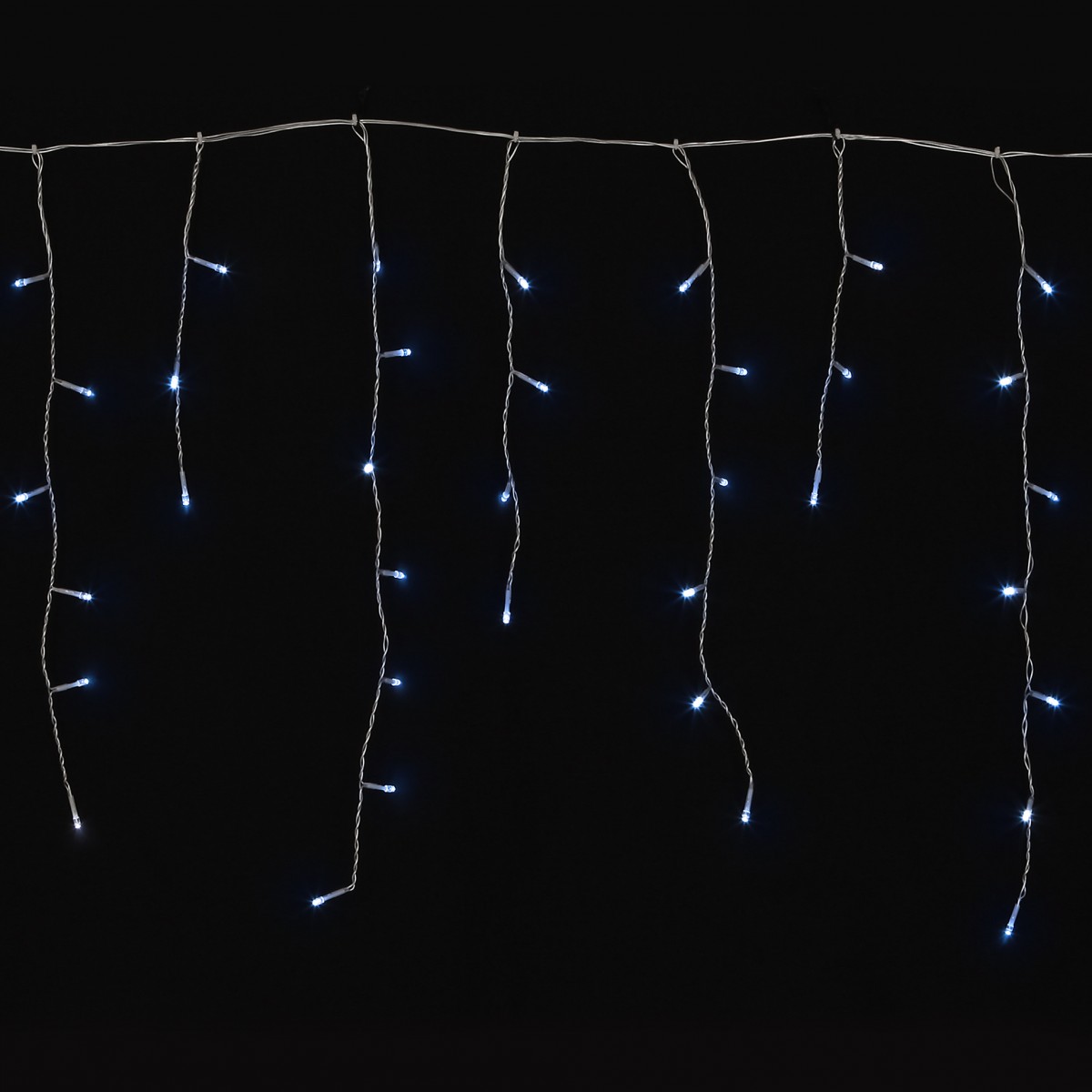 Guirlande Glacon solaire bleu 70 LED