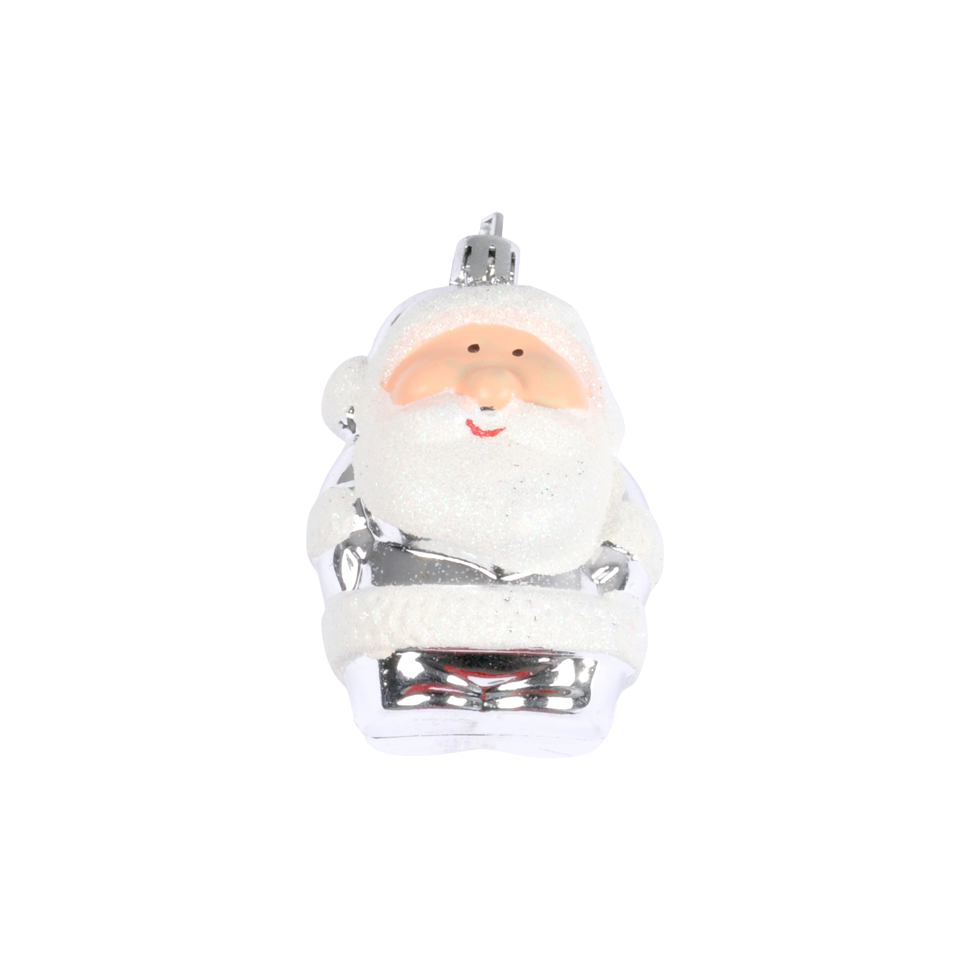 Suspension Pere noel argent