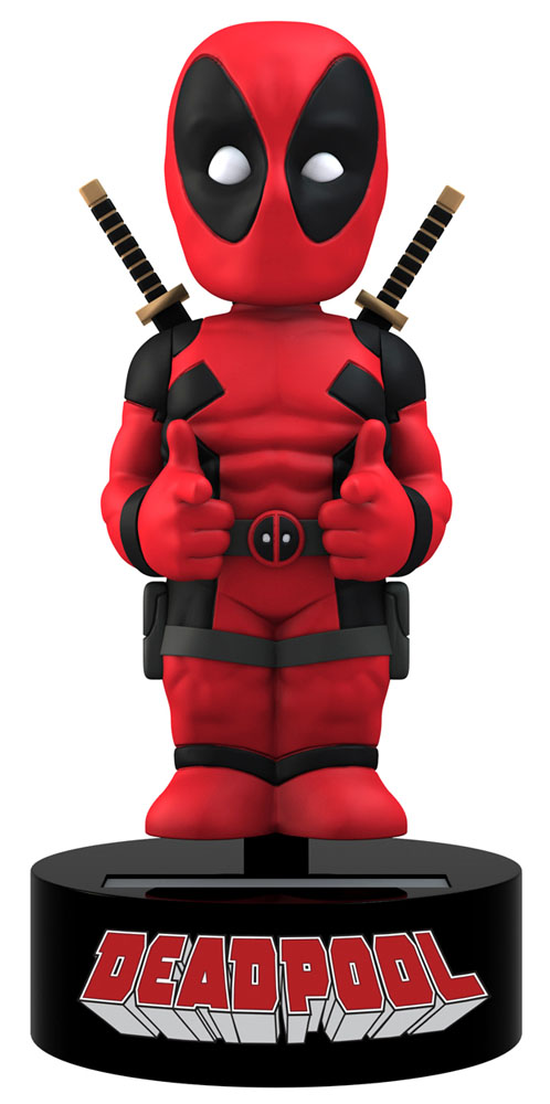 MARVEL COMICS Body Knocker Bobble Figure Deadpool 15 cm