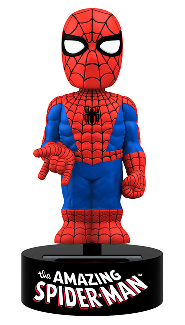 SPIDERMAN Marvel Comics Body Knocker Bobble Figure Spider-Man 15 cm