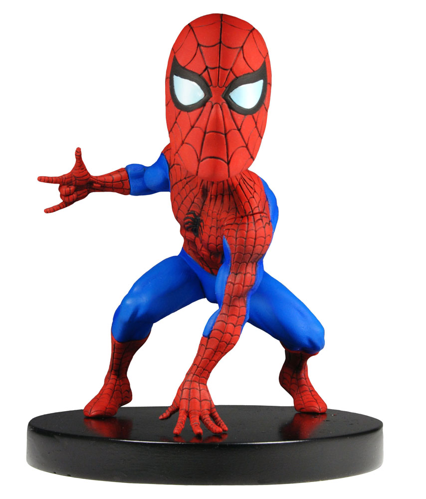 SPIDER%AN Marvel Classic Extreme Head Knocker Spider-Man 13 cm