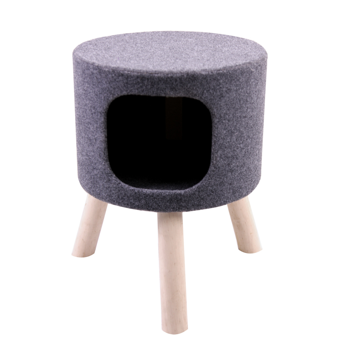 Arbre a chat niche tabouret