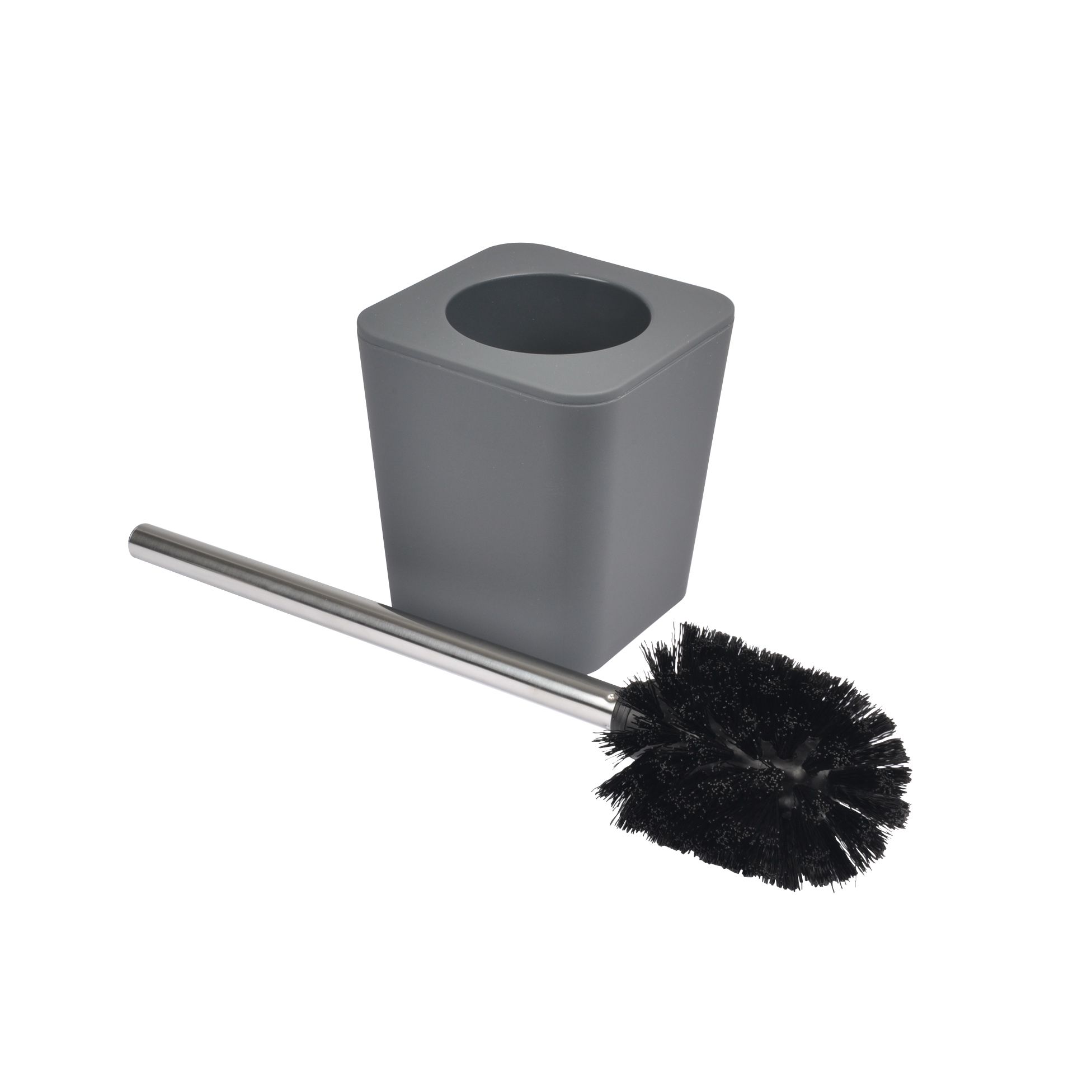 Brosse de toilette plastique 11.6 x 38.2 cm Soft anthracite