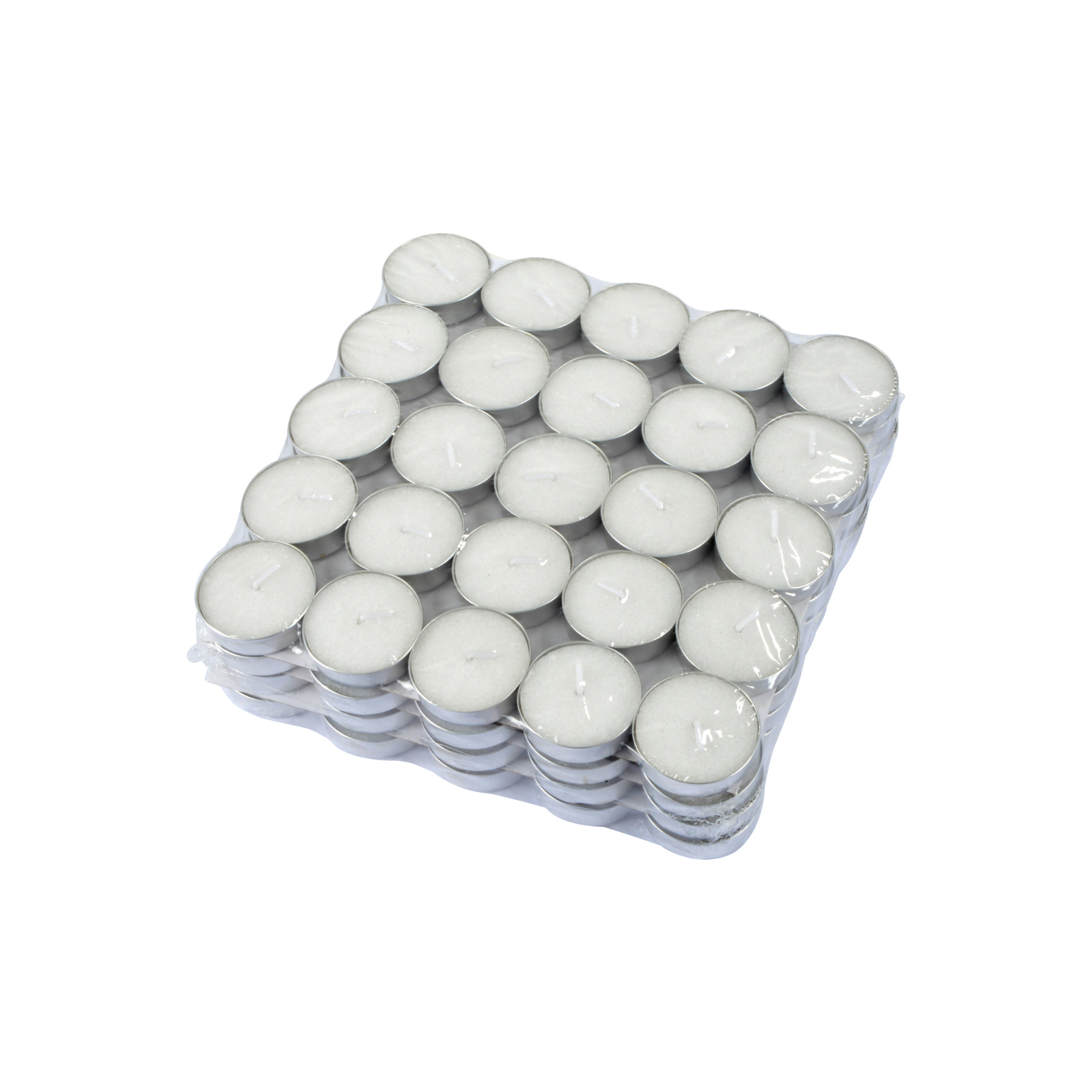 Lot de 100 bougies chauffe plat blanc