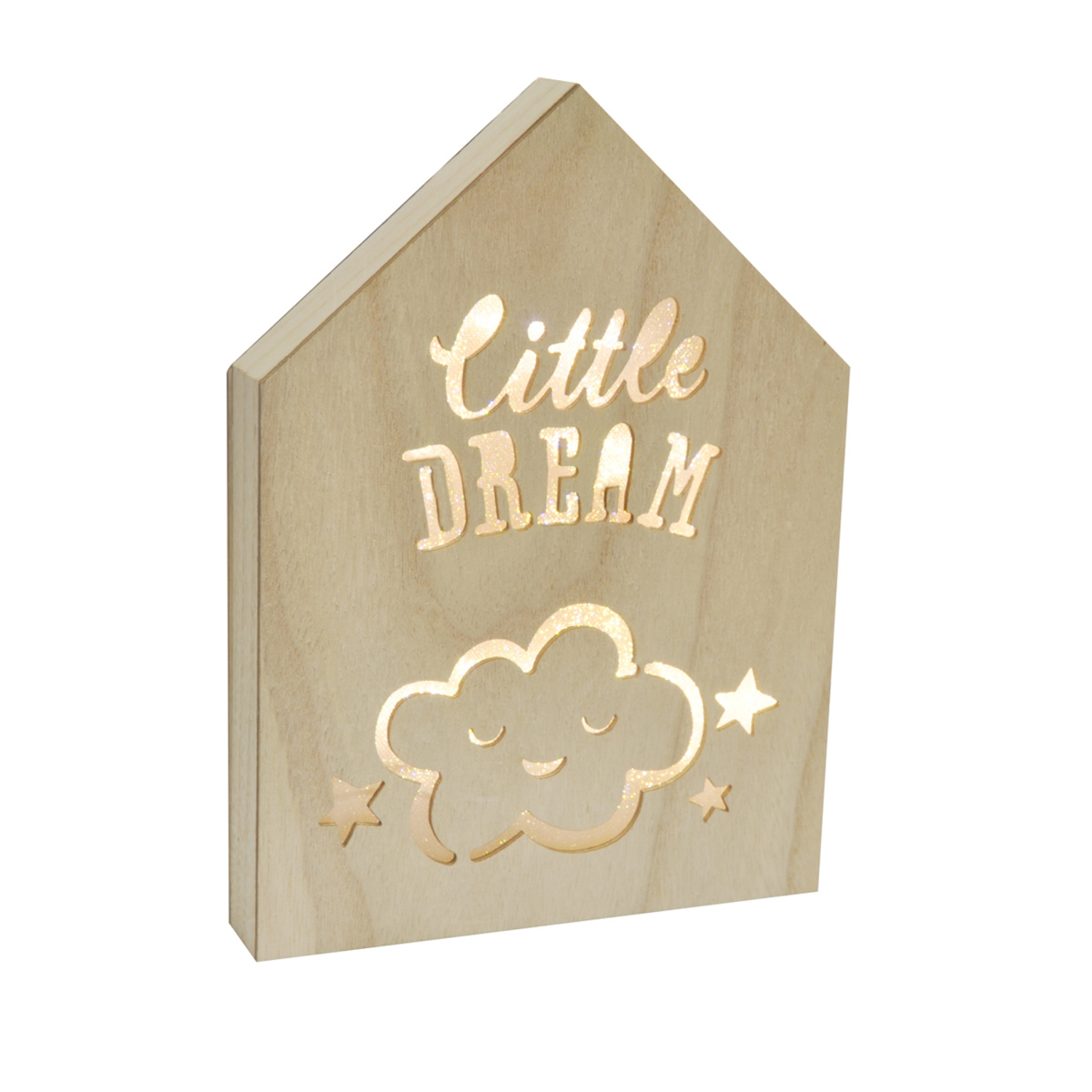 Veilleuse maison sweet kids nuage