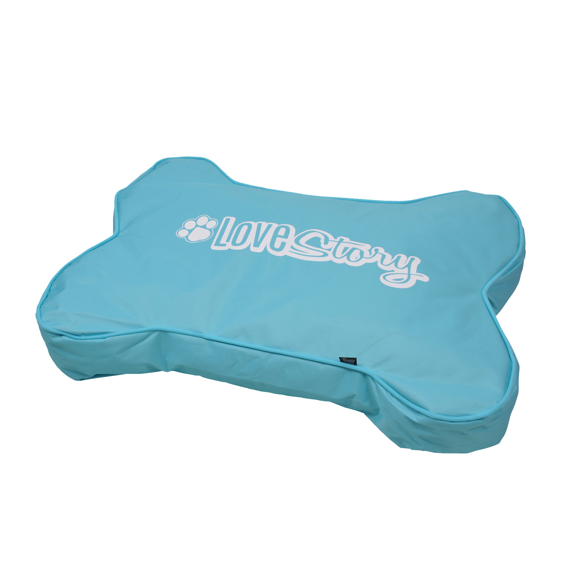 Coussin Os pour Chien bleu