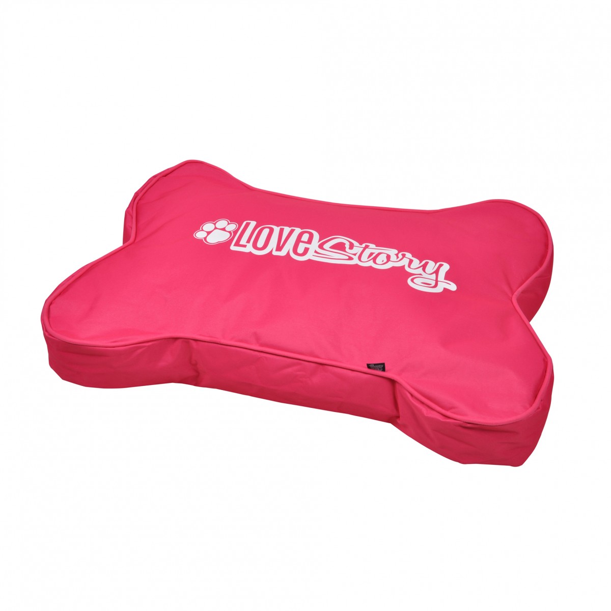 Coussin Os pour Chien fuchsia