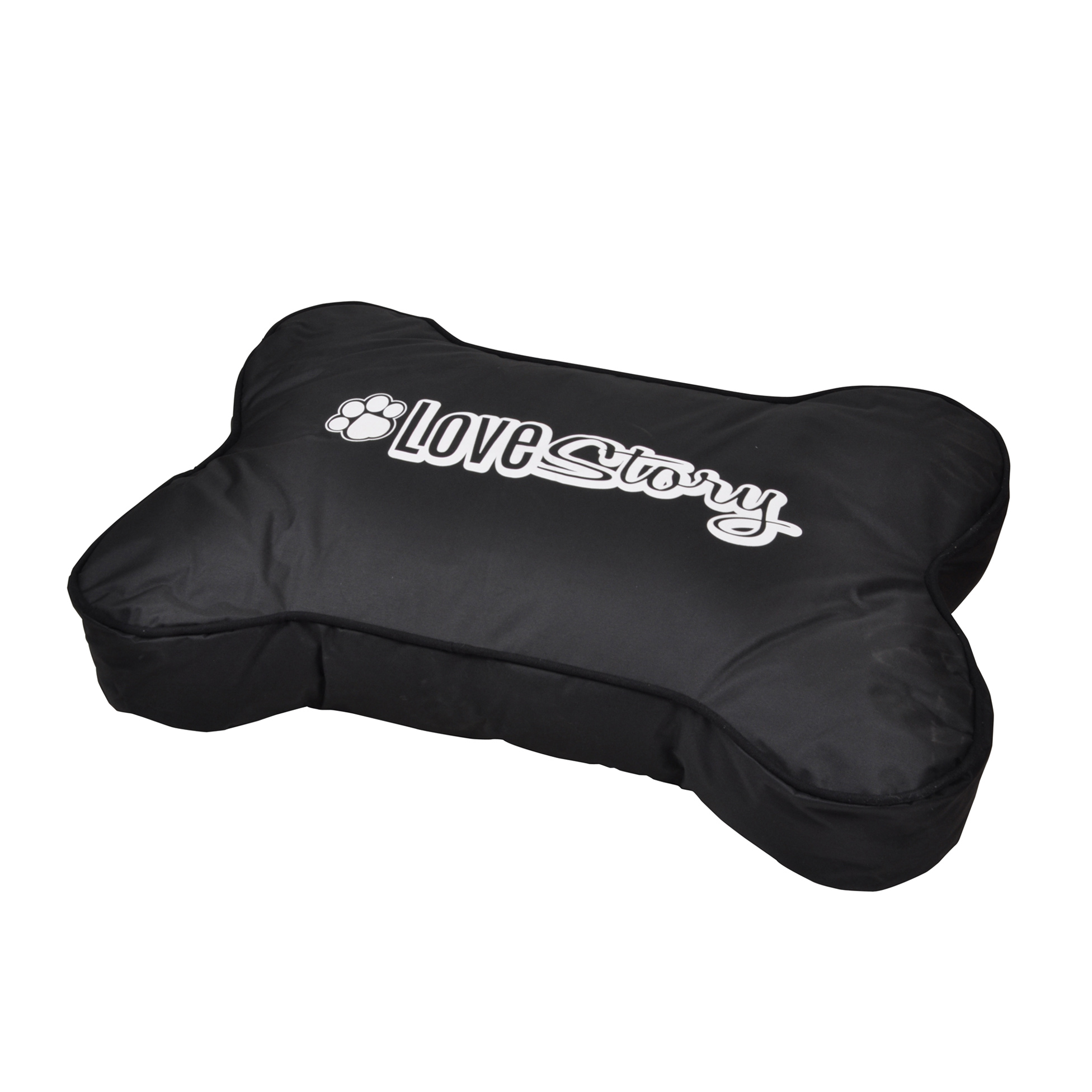 Coussin Os pour Chien noir