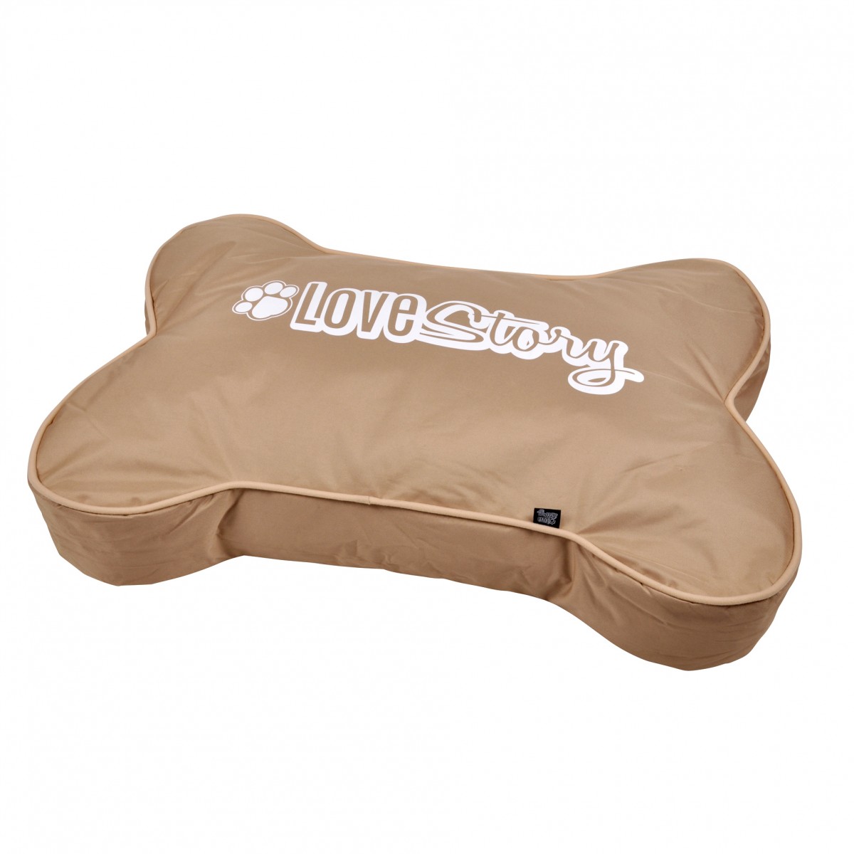 Coussin Os pour Chien Taupe