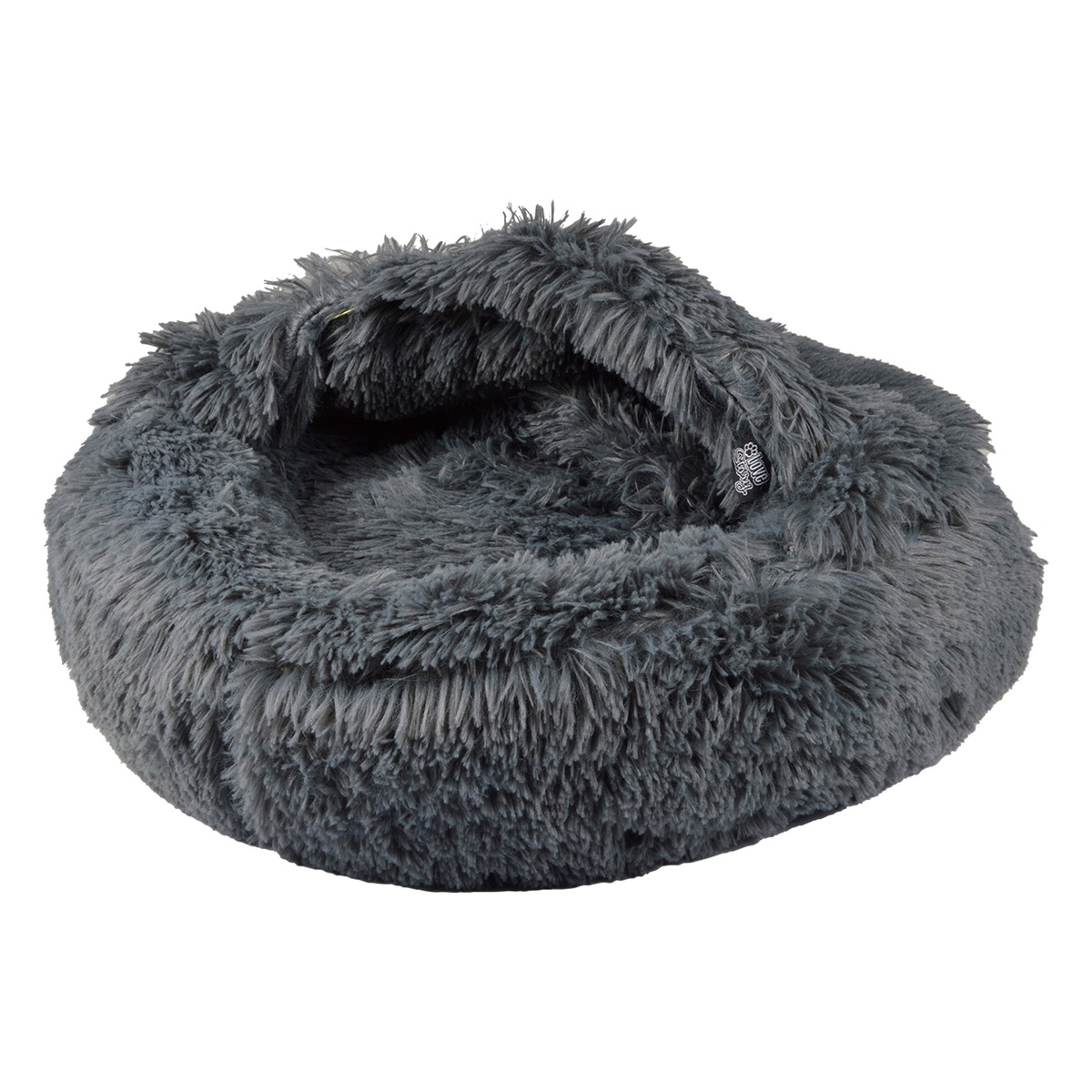 Coussin chausson Fluffy Anthracite