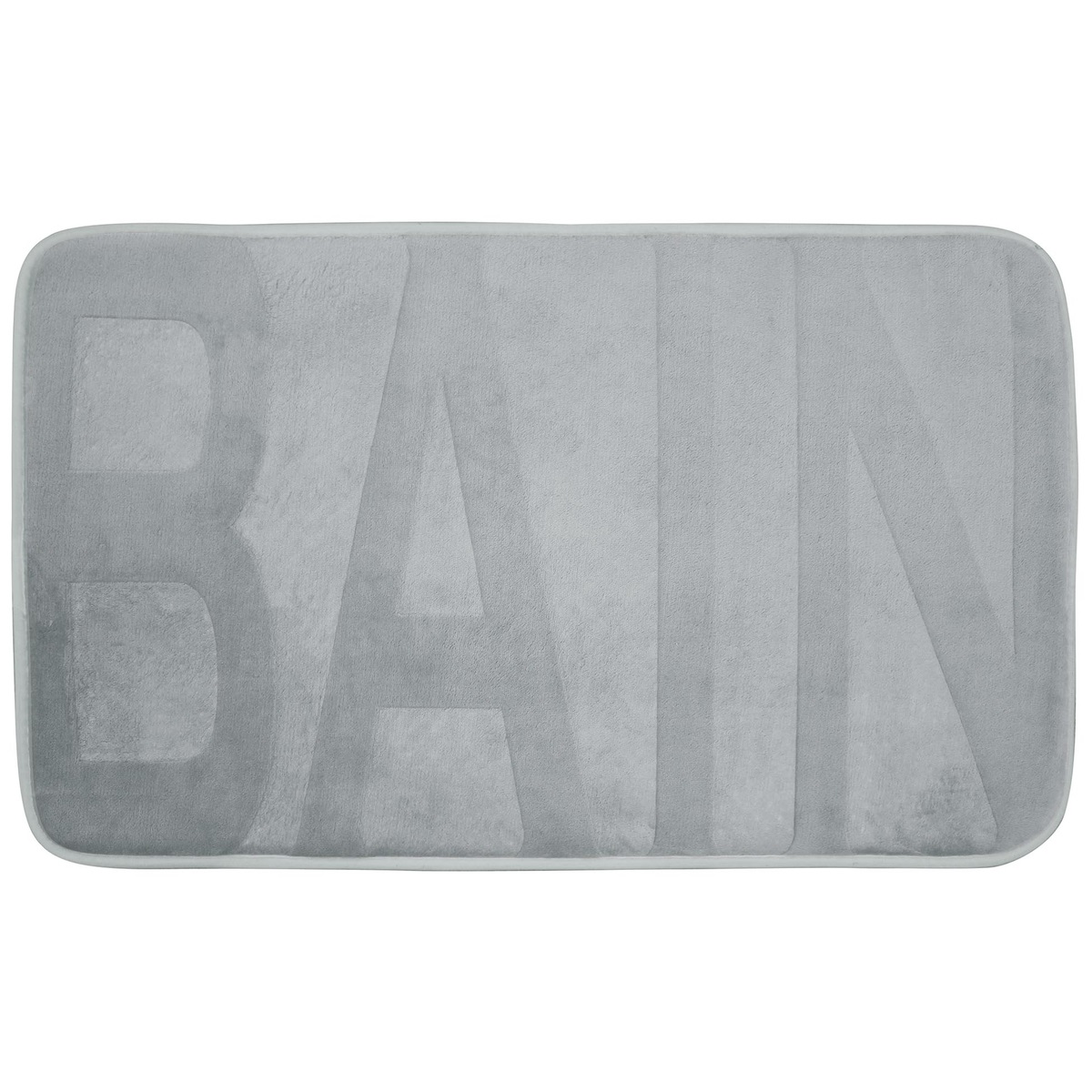 Tapis de bain Vitamine 45 x 75 cm Bain Gris clair