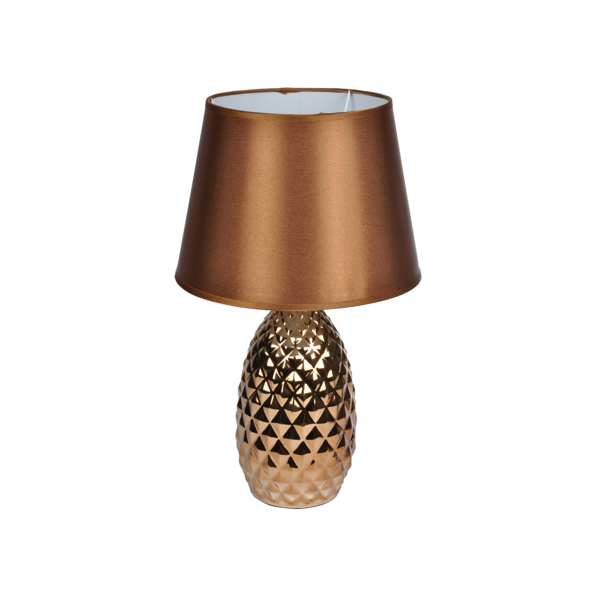 Lampe Ananas Cuivre