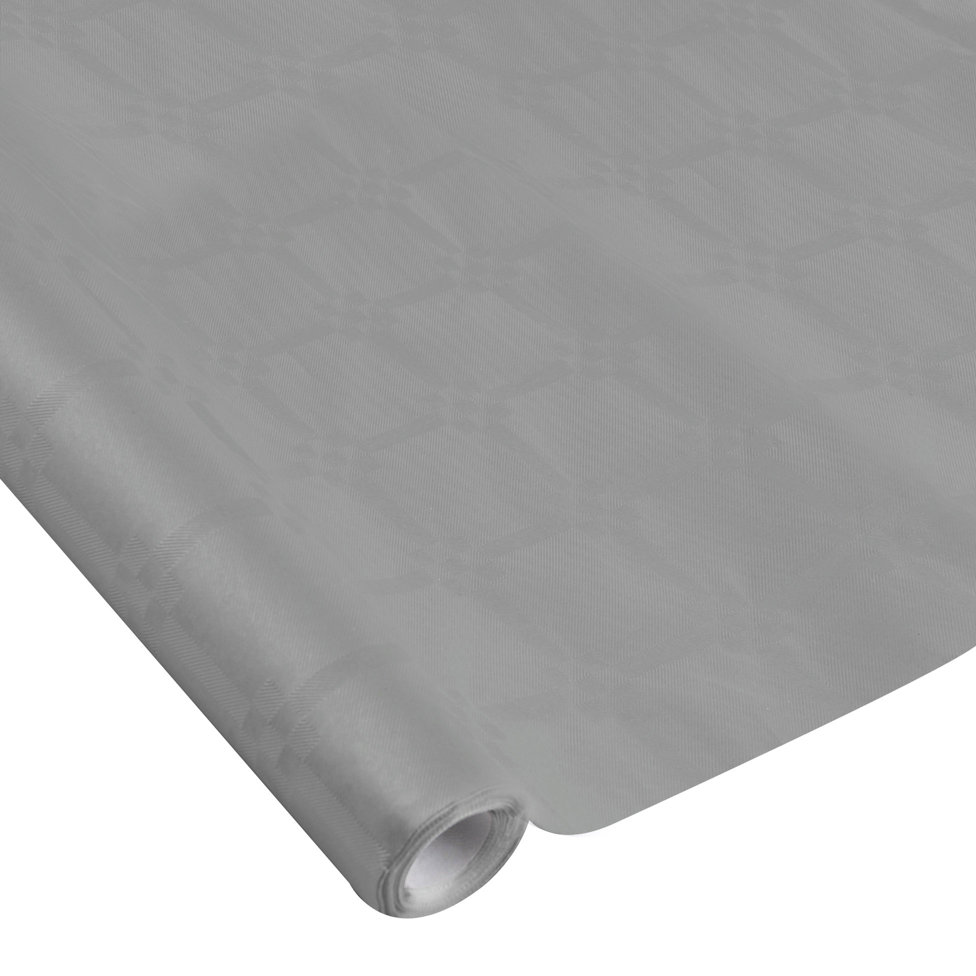 Nappe en papier Damasse 1.18 x 5 m Vitamina Gris