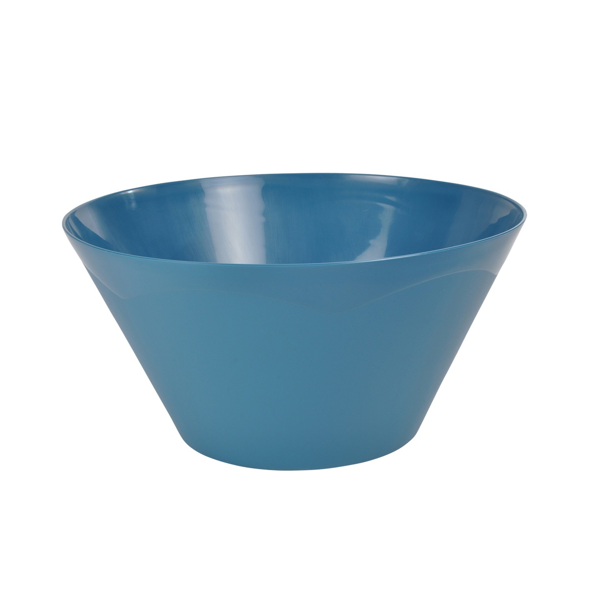 Saladier conique bleu paon 32 cm