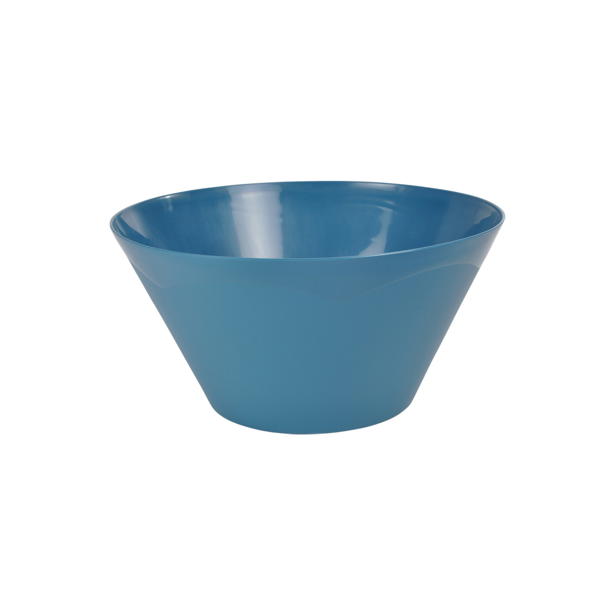 Saladier conique bleu paon 25 cm