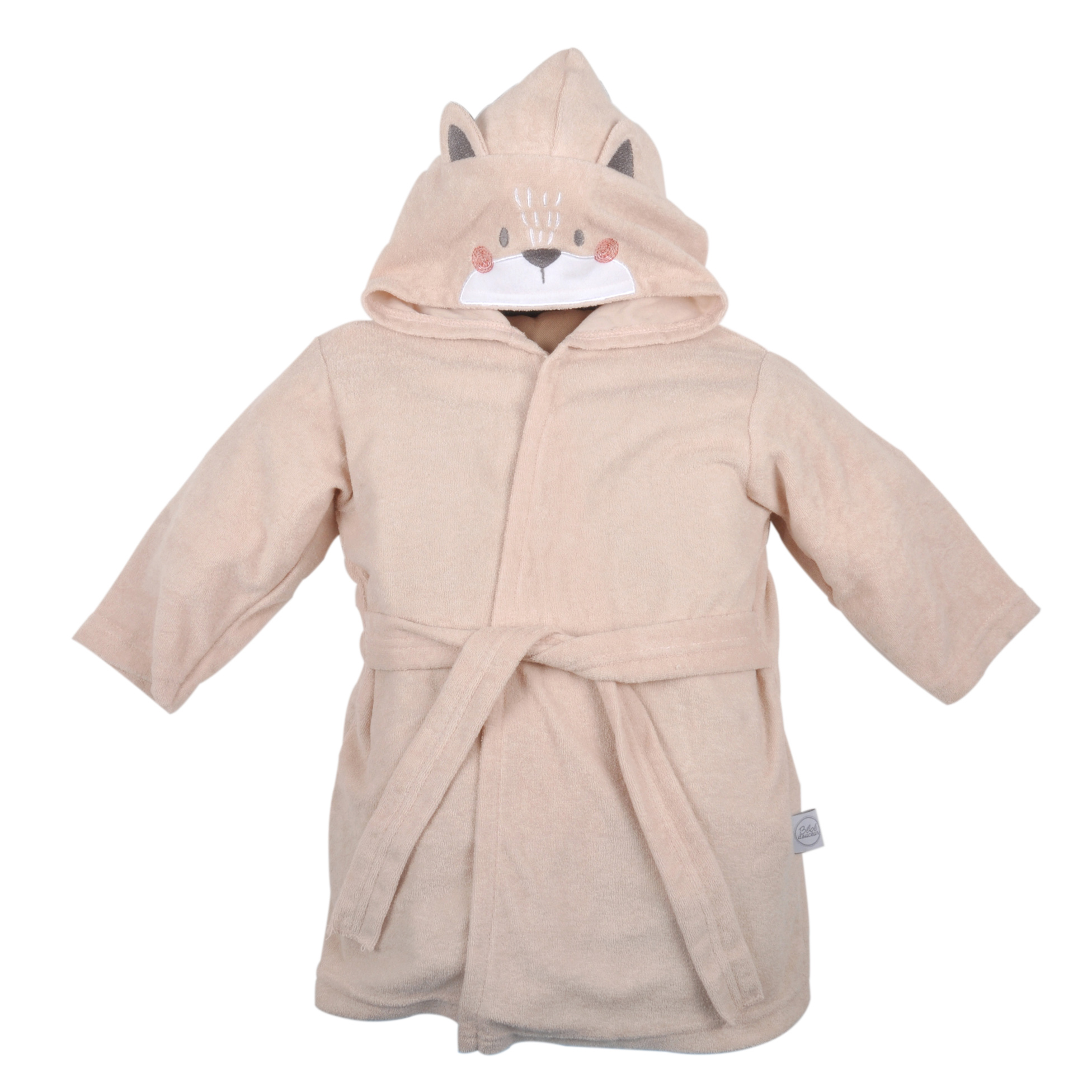 Peignoir capuche 12-18 mois renard en foret