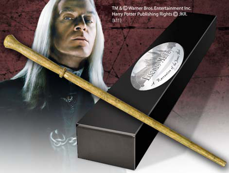 HARRY POTTER Rplique baguette de Lucius Malfoy (dition personnage)