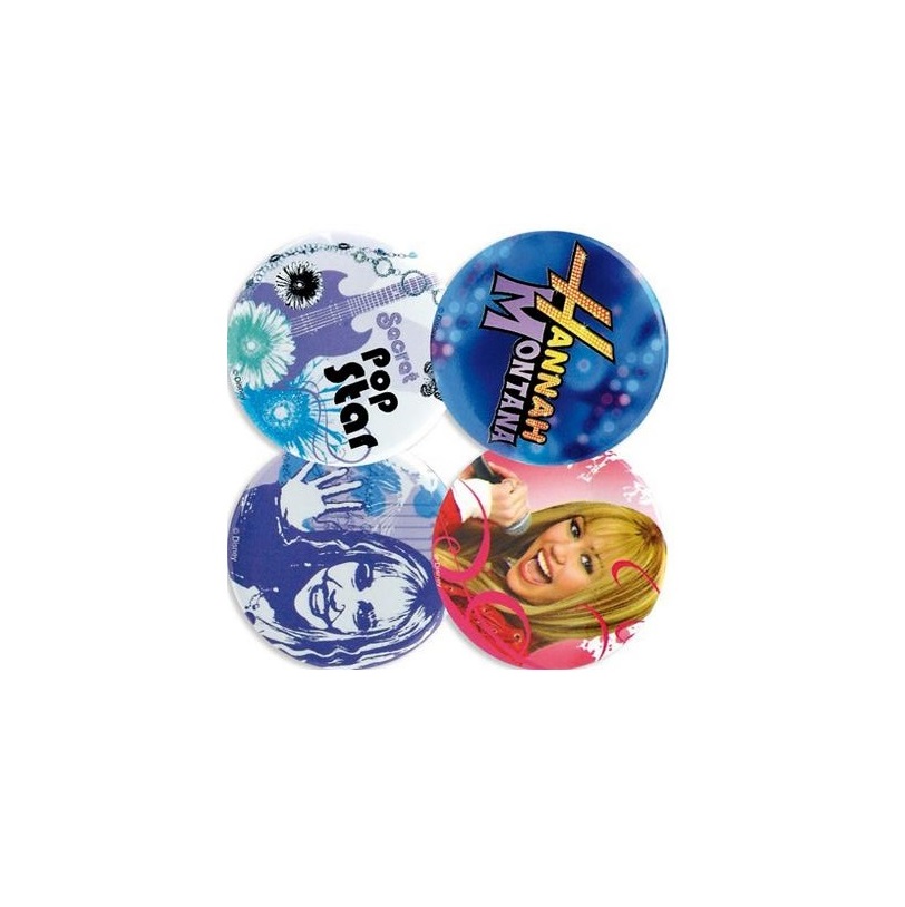 HANNAH MONTANA 4 Badges