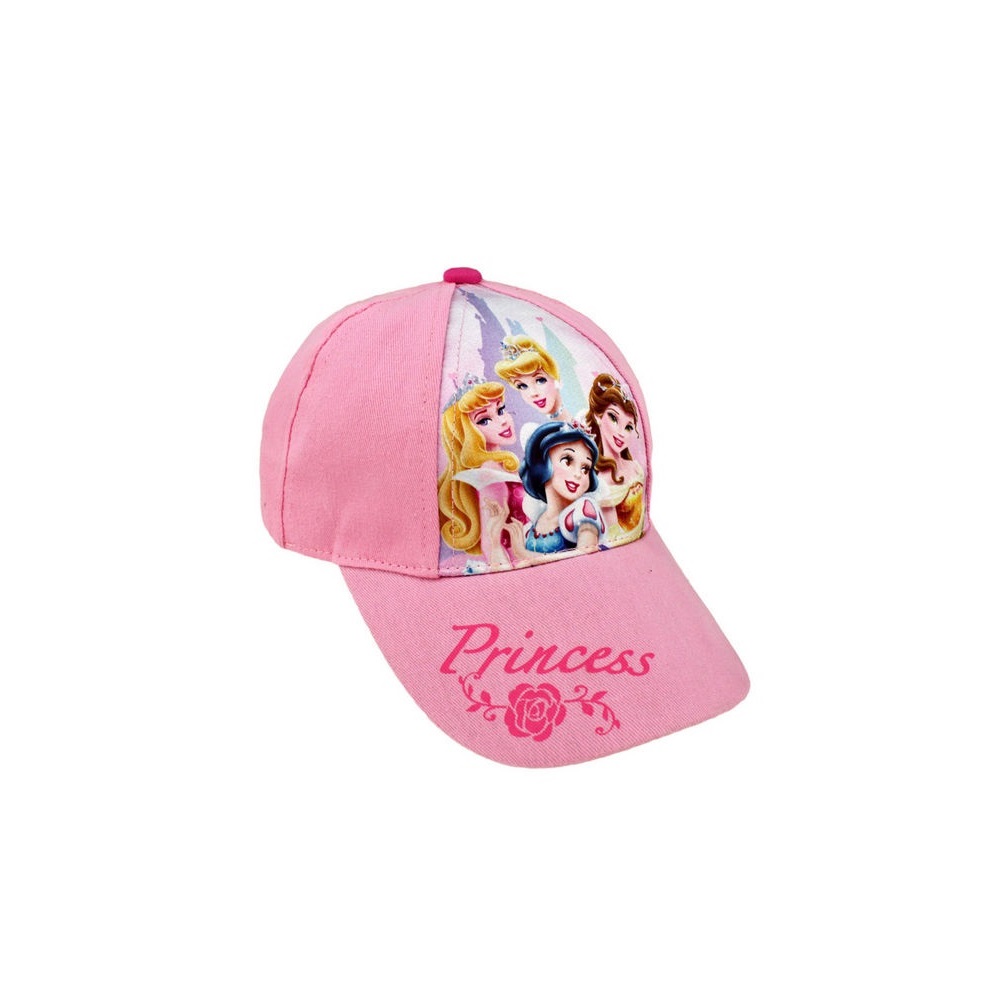 Casquette T 52 Princesse Belle, Cendrillon, Aurore, Blanche neige