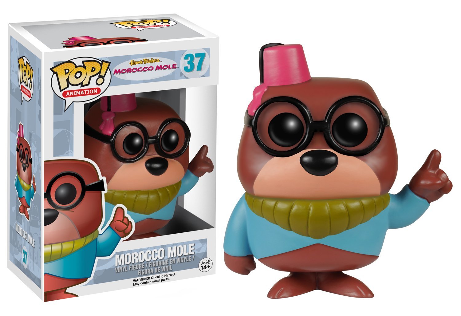 HANNA BARBERA POP! Animation Vinyl figurine Morocco Mole 9 cm