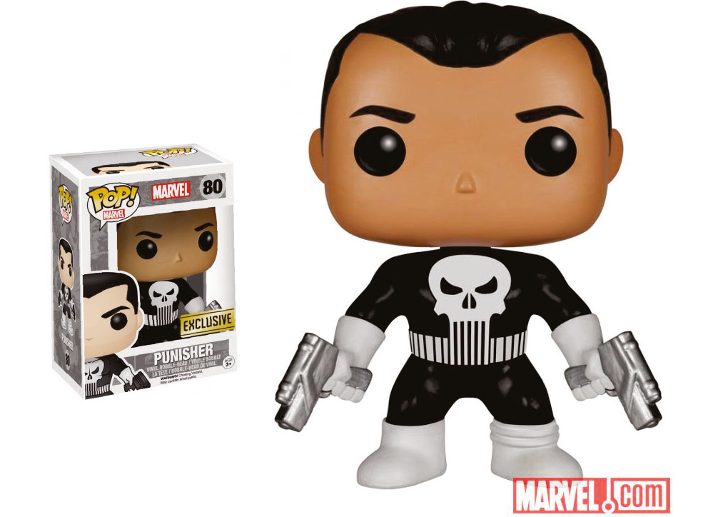 PUNISHER Marvel Comics POP! Vinyl Bobble Head The Punisher Exclusive 9 cm